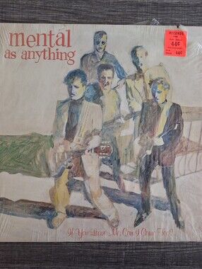 Mental As Anything If You Leave Me, Can I Come Too? Vinyl LP Record 1983 A & M